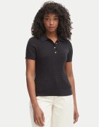 Tommy Hilfiger Тениска с яка и копчета Fine WW0WW41474 Regular Fit