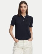 Tommy Hilfiger Тениска с яка и копчета WW0WW49362 Slim Fit