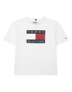 Tommy Hilfiger Тишърт KB0KB10340 D Бял Regular Fit