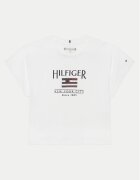 Tommy Hilfiger Тишърт KG0KG08525 D Бял Regular Fit