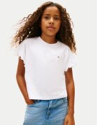Tommy Hilfiger Тишърт KG0KG08970 D Бял Regular Fit