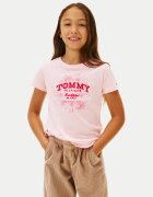 Tommy Hilfiger Тишърт KG0KG09257 D Розов Regular Fit