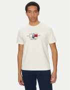 Tommy Hilfiger Тишърт Sailing MW0MW38628 Екрю Regular Fit