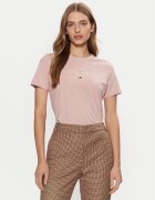 Tommy Hilfiger Тишърт WW0WW43895 Екрю Regular Fit