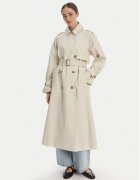 Tommy Hilfiger Тренч WW0WW50627 Екрю Oversize