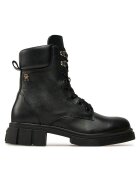 Tommy Hilfiger Туристически oбувки Lace-Up Biker Leather FW0FW08167