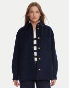 Tommy Hilfiger Вълнено палто WW0WW46558 Relaxed Fit