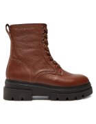 Tommy Hilfiger Зимни обувки Bicolor Leather Lace-Up FW0FW08160