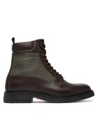 Tommy Hilfiger Зимни обувки Corporate Casual Mix W Wpm Boot FM0FM05988