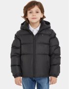 Tommy Hilfiger Зимно яке Essential KB0KB08341 D Черен Regular Fit