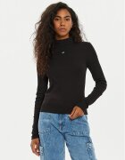 Tommy Jeans Блуза Tjw Essential Mock Neck DW0DW19830 Slim Fit