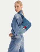 Tommy Jeans Дамска чанта Tjw Denim Patchwork Shoulder Bag AW0AW18471