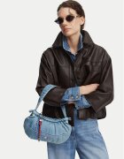 Tommy Jeans Дамска чанта Tjw Icon Charms Denim Shlder Bag AW0AW18883