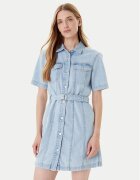 Tommy Jeans Дънкова рокля DW0DW21168 Regular Fit