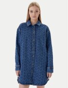 Tommy Jeans Дънкова рокля DW0DW22492 Relaxed Fit