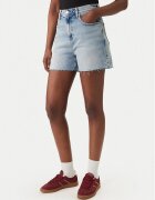 Tommy Jeans Дънкови шорти DW0DW22694 Светлосиньо Straight Leg