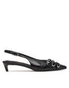 Tommy Jeans Обувки на ток Tjw Sling Back Kitten Heels EN0EN03171
