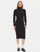 Tommy Jeans Плетена рокля Badge DW0DW22167 Regular Fit