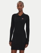 Tommy Jeans Плетена рокля DW0DW18734 Slim Fit