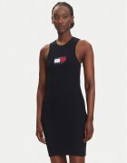 Tommy Jeans Плетена рокля DW0DW20877 Slim Fit