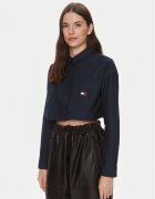 Tommy Jeans Риза Badge DW0DW17345 Relaxed Fit