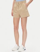 Tommy Jeans Шорти от плат Claire DW0DW21643 Екрю Regular Fit