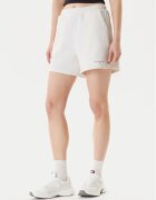 Tommy Jeans Спортни шорти Linear DW0DW21152 Екрю Relaxed Fit