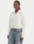 Tommy Jeans Суитшърт Cozy Sript DW0DW22029 Екрю Regular Fit