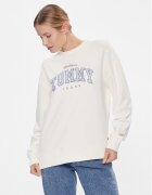 Tommy Jeans Суитшърт Tjw Rlx Varsity Luxe Crew DW0DW17339 Regular Fit