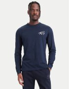 Tommy Jeans Тениска с дълъг ръкав DM0DM23546 Slim Fit