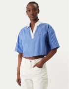 Tommy Jeans Тениска с яка и копчета DW0DW22596 Relaxed Fit