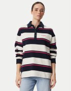 Tommy Jeans Тениска с яка и копчета Script Rugby DW0DW23303 Relaxed Fit