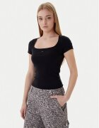 Tommy Jeans Тишърт DW0DW21837 Slim Fit