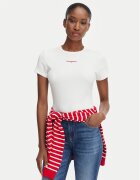 Tommy Jeans Тишърт Script Rib DW0DW22809 Slim Fit