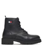 Tommy Jeans Туристически oбувки Tjw Lace Up Leather Boot EN0EN02824