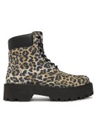 Tommy Jeans Зимни обувки Tjw Platform Cheetah Boots EN0EN03140