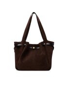 Tory Burch Дамска чанта Romy Suede Tote 186348