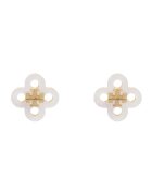 Tory Burch Обици Clover Stud Earring 184411