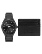 Trussardi Сет часовник и калъф за карти R2453156007