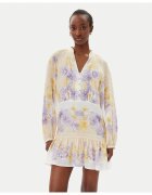 Twinset Коктейлна рокля 251TT2060 Цветен Regular Fit