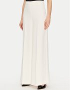 Twinset Панталони тип палацо 251TP2102 Екрю Wide Leg