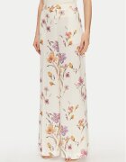 Twinset Панталони тип палацо 251TP2775 Екрю Wide Leg