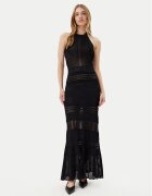 Twinset Плетена рокля 251TT3105 Черен Slim Fit