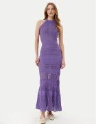 Twinset Плетена рокля 251TT3105 Екрю Slim Fit