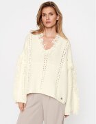 Twinset Пончо 232TP3540 Екрю Relaxed Fit