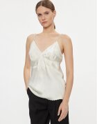 Twinset топ 232TT2061 Екрю Slim Fit