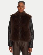 Twinset Яке от имитация на кожа 252TP2420 Regular Fit