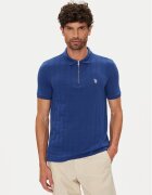 U.S. Polo Assn. Тениска с яка и копчета MUP3992 Regular Fit