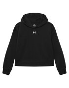 Under Armour Суитшърт Ua Rival Fleece Crop Hoodie 1379517 Loose Fit