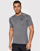 Under Armour Тениска от техническо трико HeatGear® 1361518 Сив Slim Fit